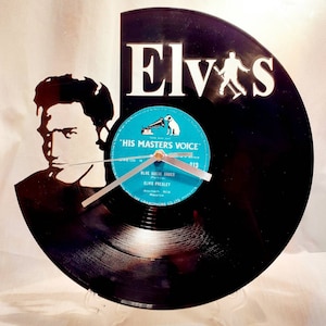 ELVIS - Vinyl record clock
