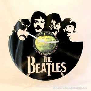 BEATLES - Vinyl Clock