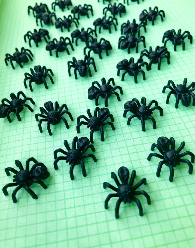 LEG0 Spinne Magnet Kühlschrank originelle Idee Ostergeschenk für sie für ihn Kindergeburtstag gruselig Spaß Deko Party Freund Freundin Bild 3