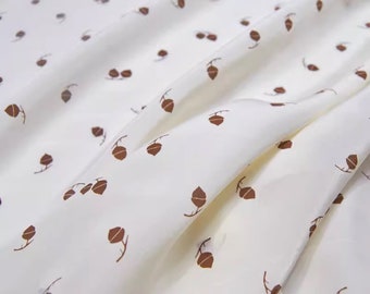 15 Momme Crepe De Chine Tela De Seda 138 cm de ancho cortado a medida