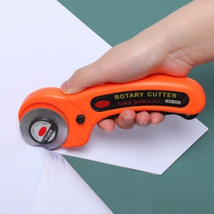 45mm All-purpose Round Cutters Sewing Rotary Cloth Guiding Cutting Machine  Quilting Fabric Craft Tool -  Denmark
