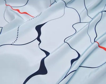 23 Momme Crepe De Chine Silk Fabric 114 cm wide by the Yard