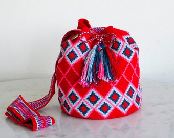 Geometrische bunte Tasche