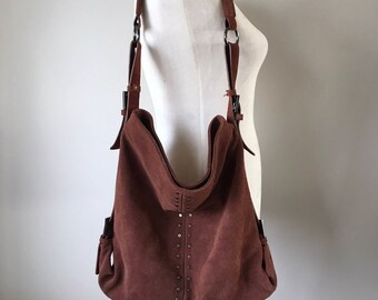 Vintage Suede Handbag