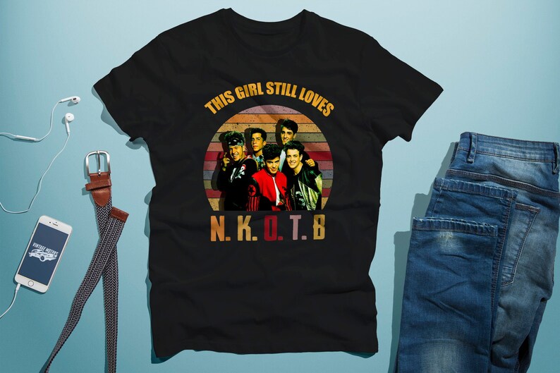 nkotb t shirts vintage
