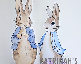 Peter Rabbit cut out - standee character prop 2 styles