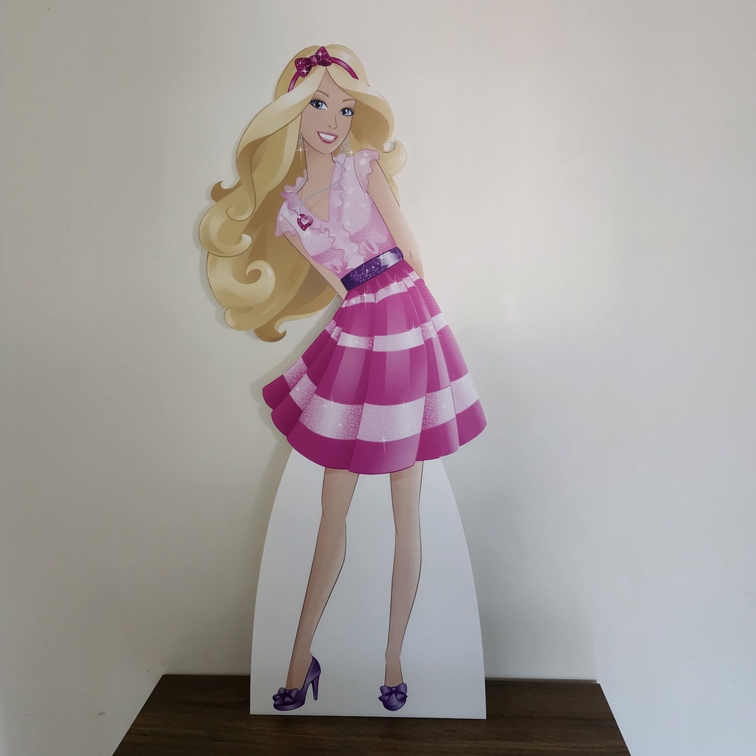 Barbie Cut Out - Standee Character Prop - Etsy Australia