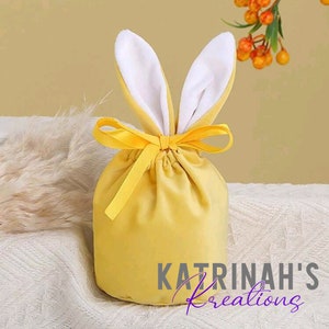 Personalised Easter Gift Bag kids easter gift egg hunt treat image 7