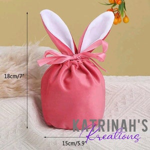 Personalised Easter Gift Bag kids easter gift egg hunt treat image 3