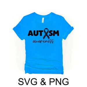 Autisme bewustzijn Design SVG PNG Wereld Autisme Dag Autisme Bewustzijn Shirt ontwerp Wereld Autisme Dag 2 april
