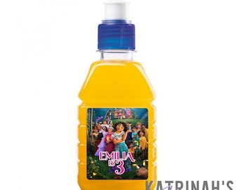 Encanto Birthday Party: Waterproof Pop Top Labels (16 ct)