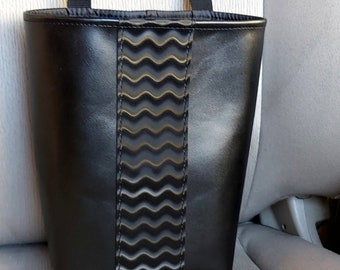 Black car bag, Car organizer, Car trash bag, Car Garbage Bag Jeep wrangler accessories for woman, Headrest car trash bag Back seat organizer