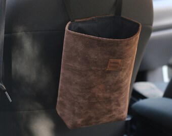 Car organizer, Velvet car trash bag, Car Garbage Bag, Reusable Trash Bin, Car Litter Bag Waterproof, Car Accessory, Car trash bin