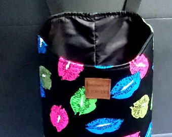 Car accessories for woman, Car Garbage Bag, Reusable Trash Bin, Car Litter Bag, Vegan leather car trash bag, Waterproof car organizer
