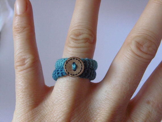 Crochet Rings, Woven Rings, Textile Jewelry, Boho Rings, Colourful Jewelry, Friendship Rings, Modern Crochet, Adaptable Jewelry, Woven Jewel