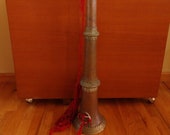 Tibetan Rag-Dung, Dung-Chen Monk 39 s Trumpet - Traditional Copper Brass Buddhist Instrument Used for Processions - Call To Prayers