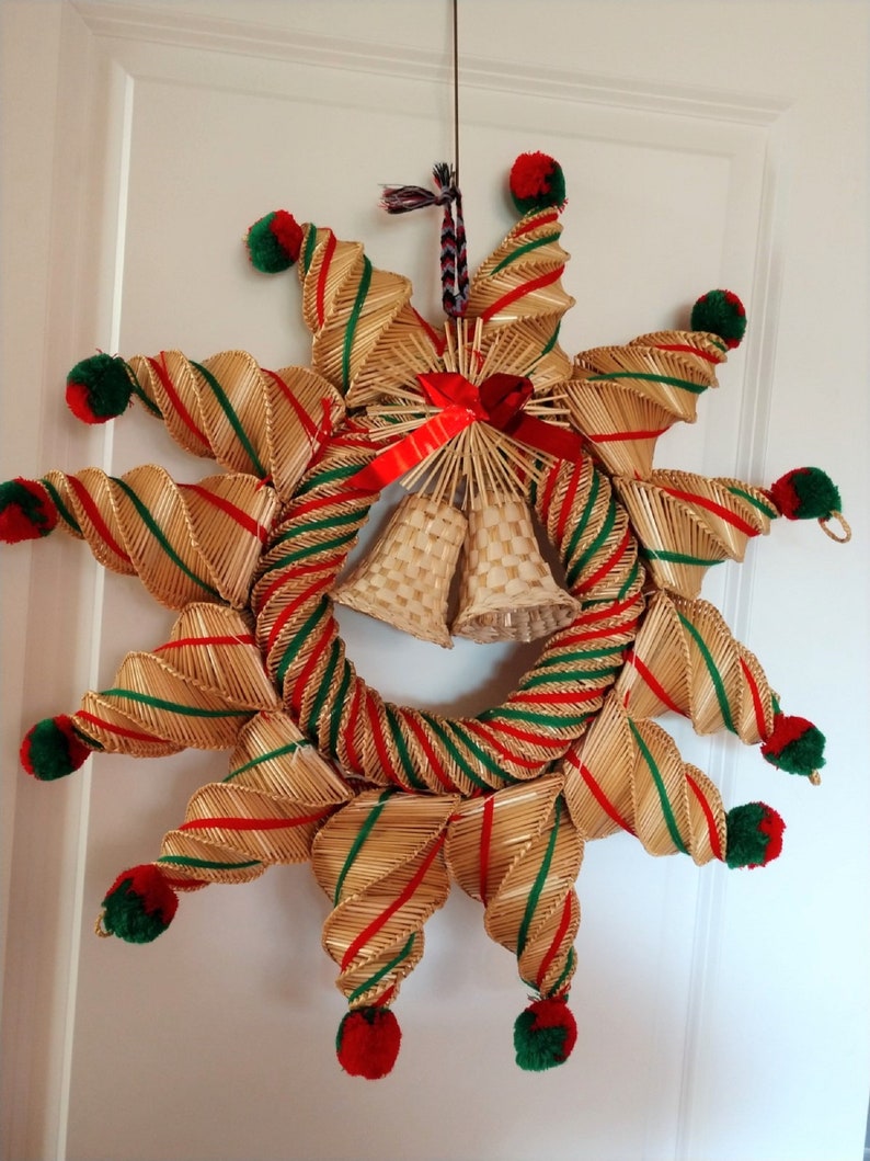 Reduced Festive Handmade Scandinavian Folk Art Christmas Etsy