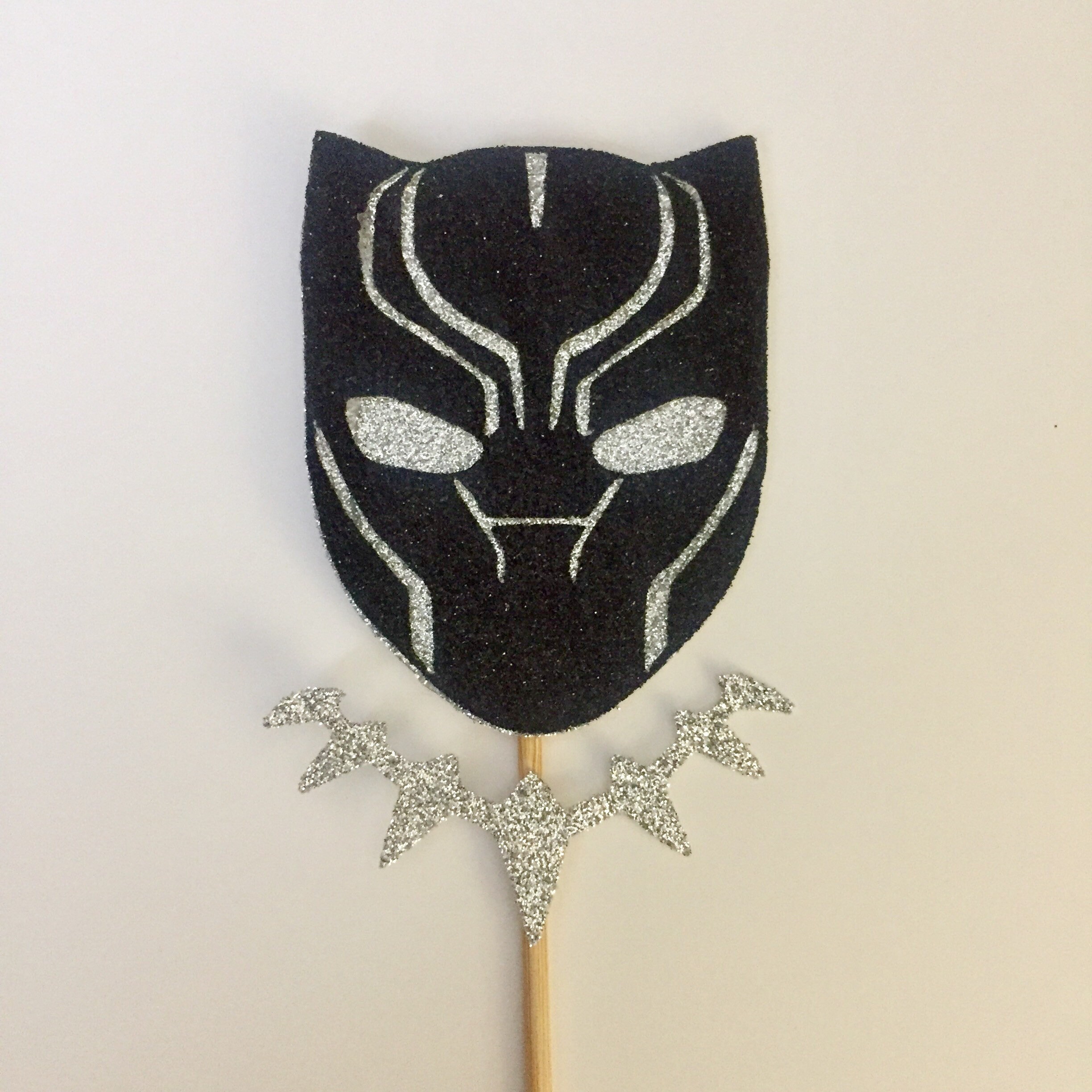 Black Panther Cake Topper Marvel Avengers Etsy