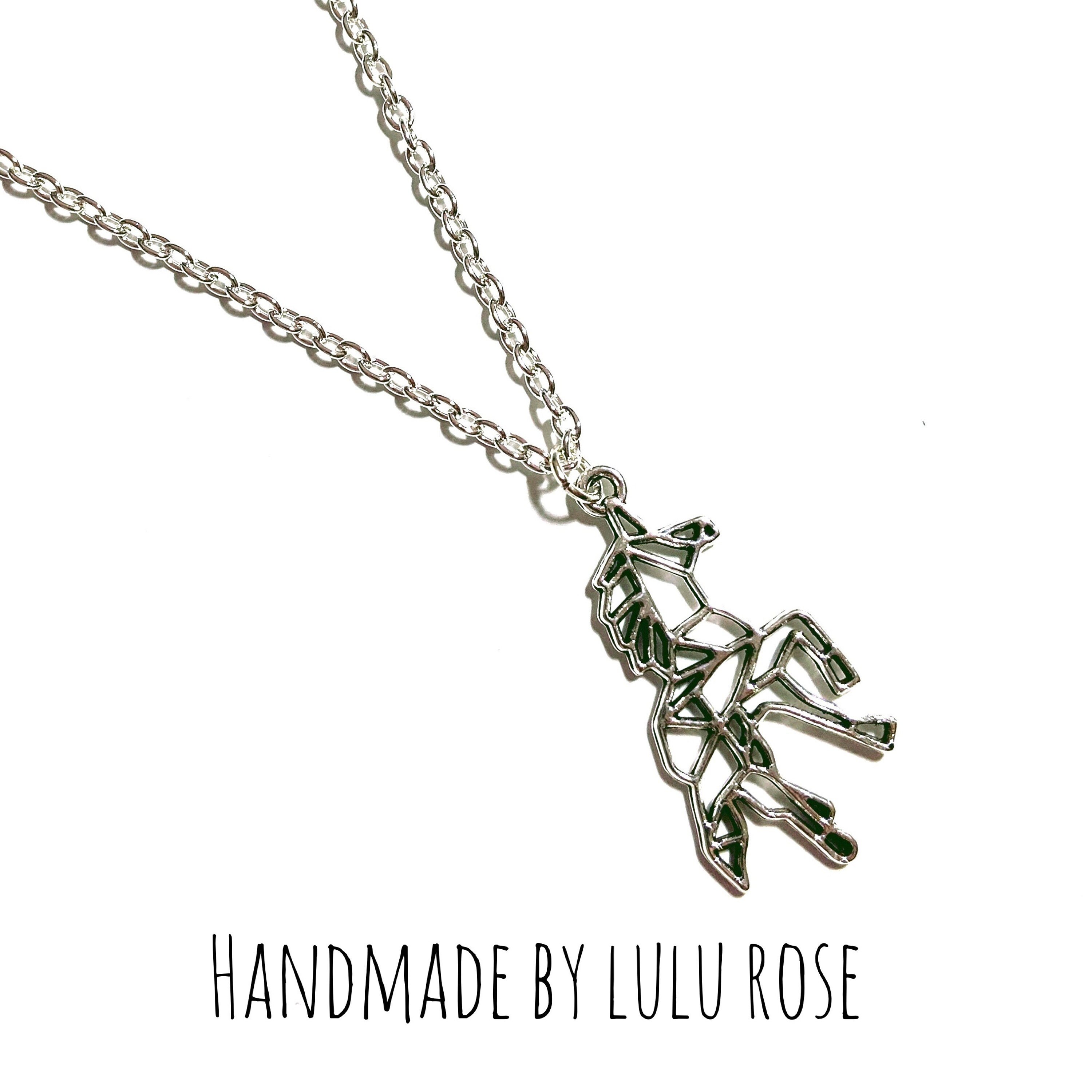 Handmade unicorn charm necklace Etsy