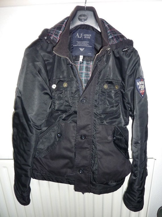 armani men coat