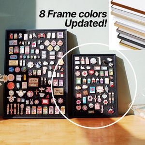 Metal Frame Pin Display Board – Show Off Shine & Switch Pins Fast (Becosmic Studio)