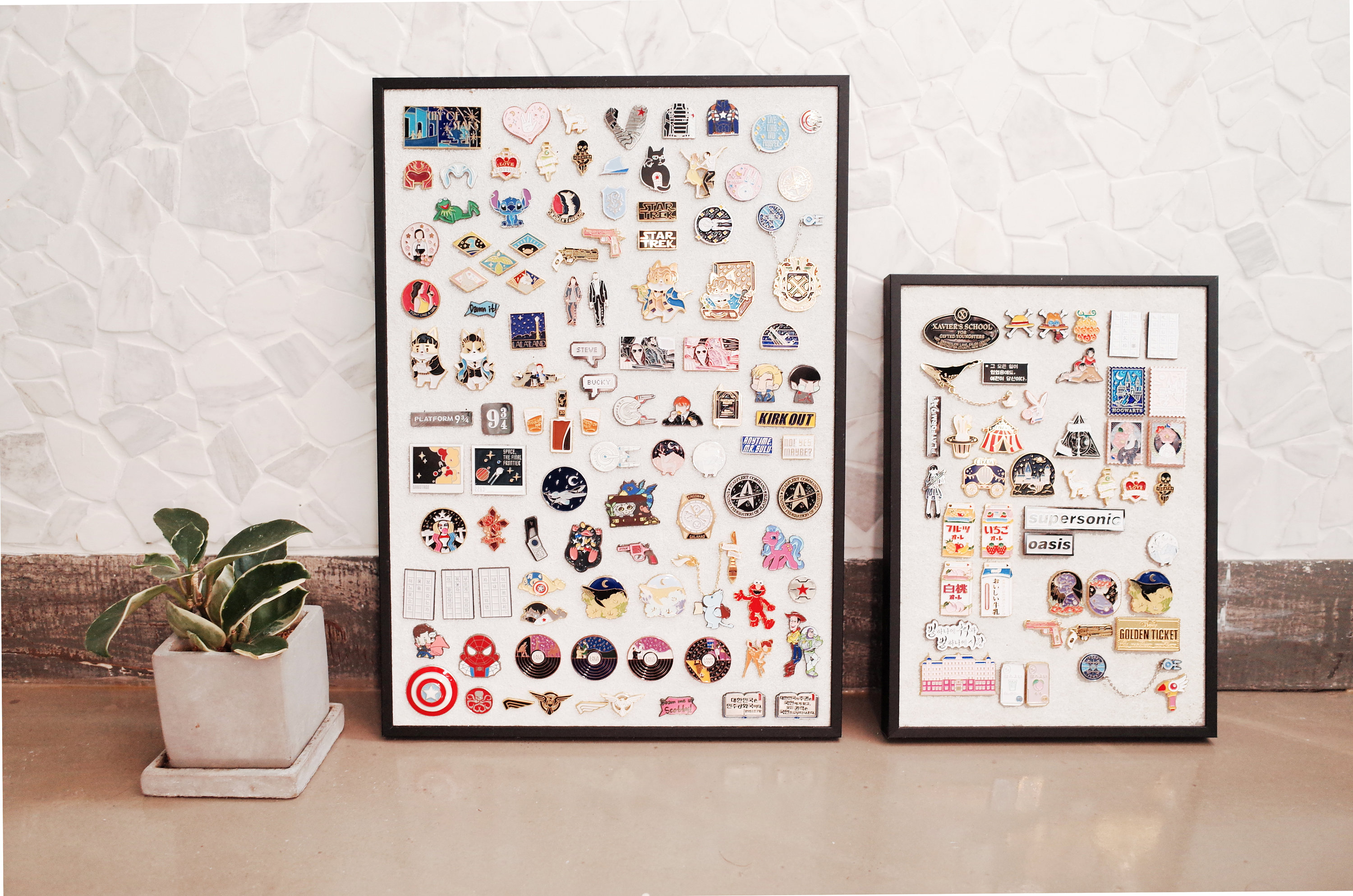 Pin Badge Display MetalFrame Pin Display Pin Badge Box Pin Etsy