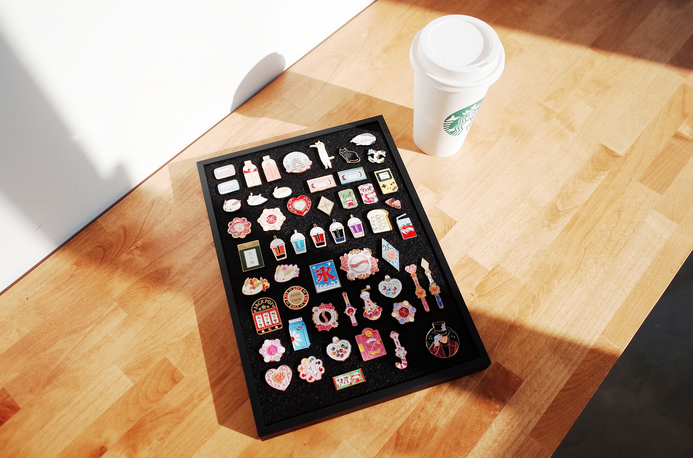 Pin Badge Display Metalframe Pin Display Pin Badge Box Pin Etsy UK