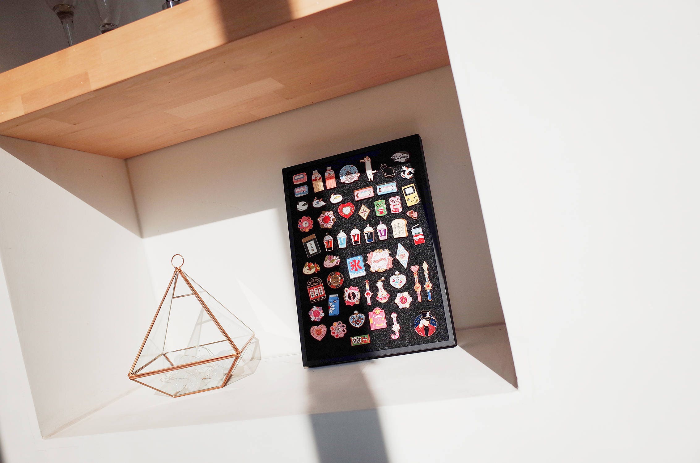 Pin Badge Display Metalframe Pin Display Pin Badge Box Pin Etsy UK