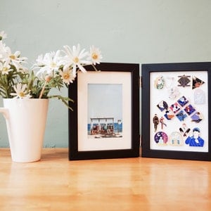 Table Top Pin Board – Enamel Pin Display Frame, Badge Organizer, No Cover (Becosmic Studio)