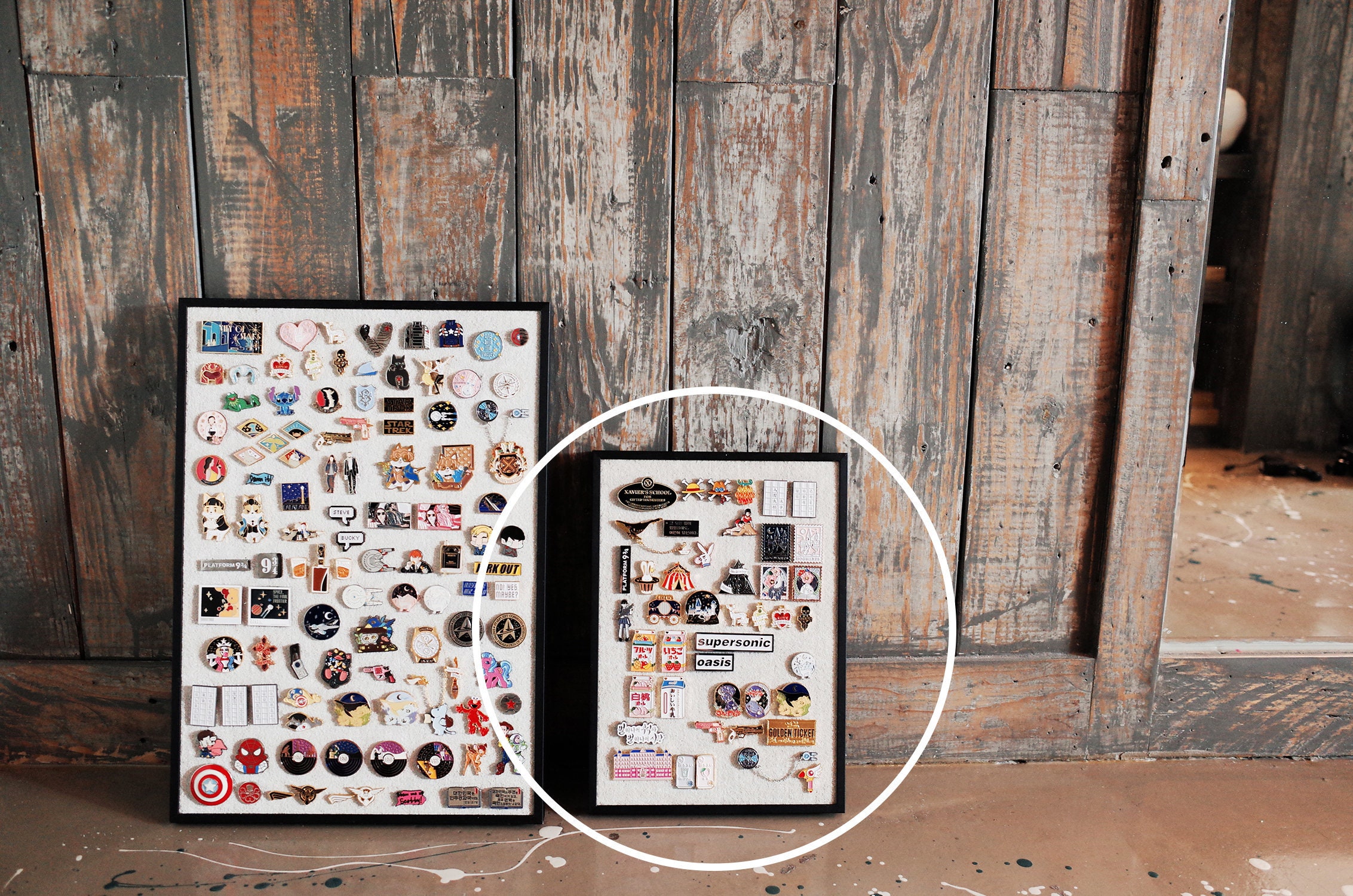 Pin Badge Display MetalFrame Pin Display Pin Badge Box Pin Etsy