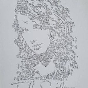 Taylor Swift Lyrics Art image 1