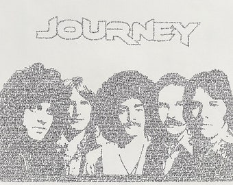 Journey Lyrics Art