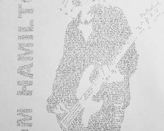 Tom Hamilton from Aerosmith Lyrics Art