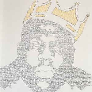 Notorious B.I.G. Lyric Art image 4