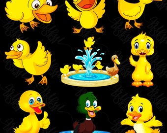 Duckling Clipart Etsy Duckling Clipart Etsy