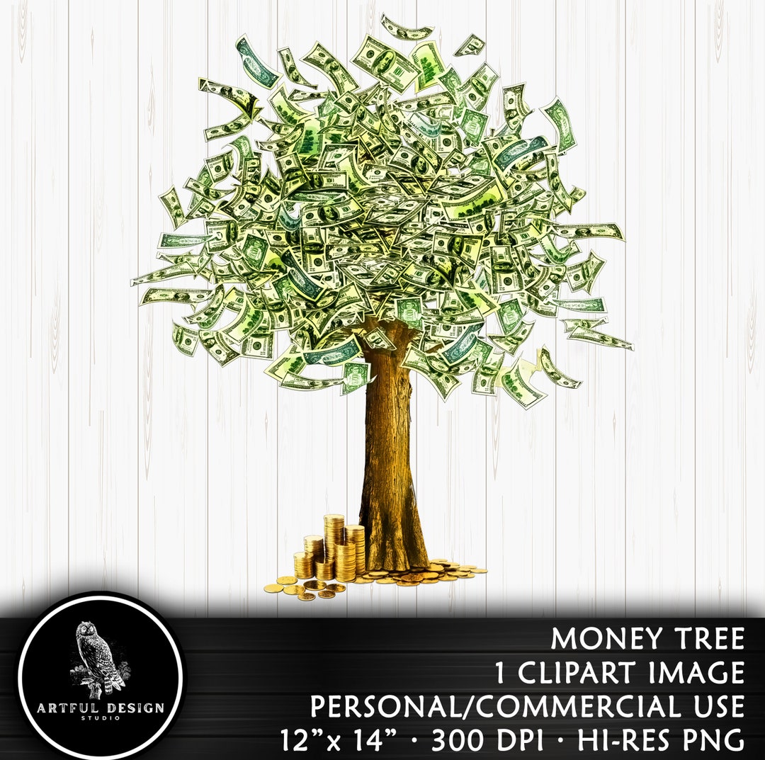 Geldbaum PNG Geldbaum Clipart Geld Clipart Geldbaum Etsy.de