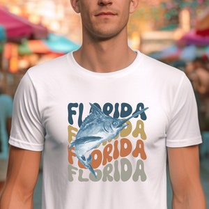 Florida Marlins Vintage Logo Tee Shirt (XLarge) Miami Marlins A2