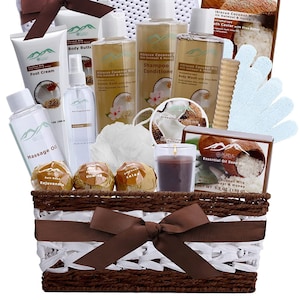Bath & Body Works Spa Gift Basket for Mom, Couples Gift Set Her and Him