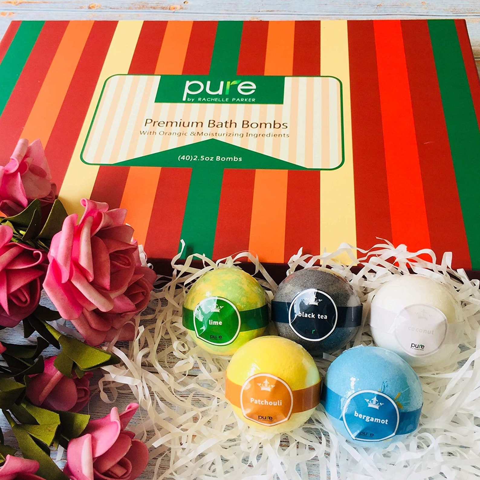 Pure Natural Bath Bombs Gift Set Bath Bombs for Kids & Etsy