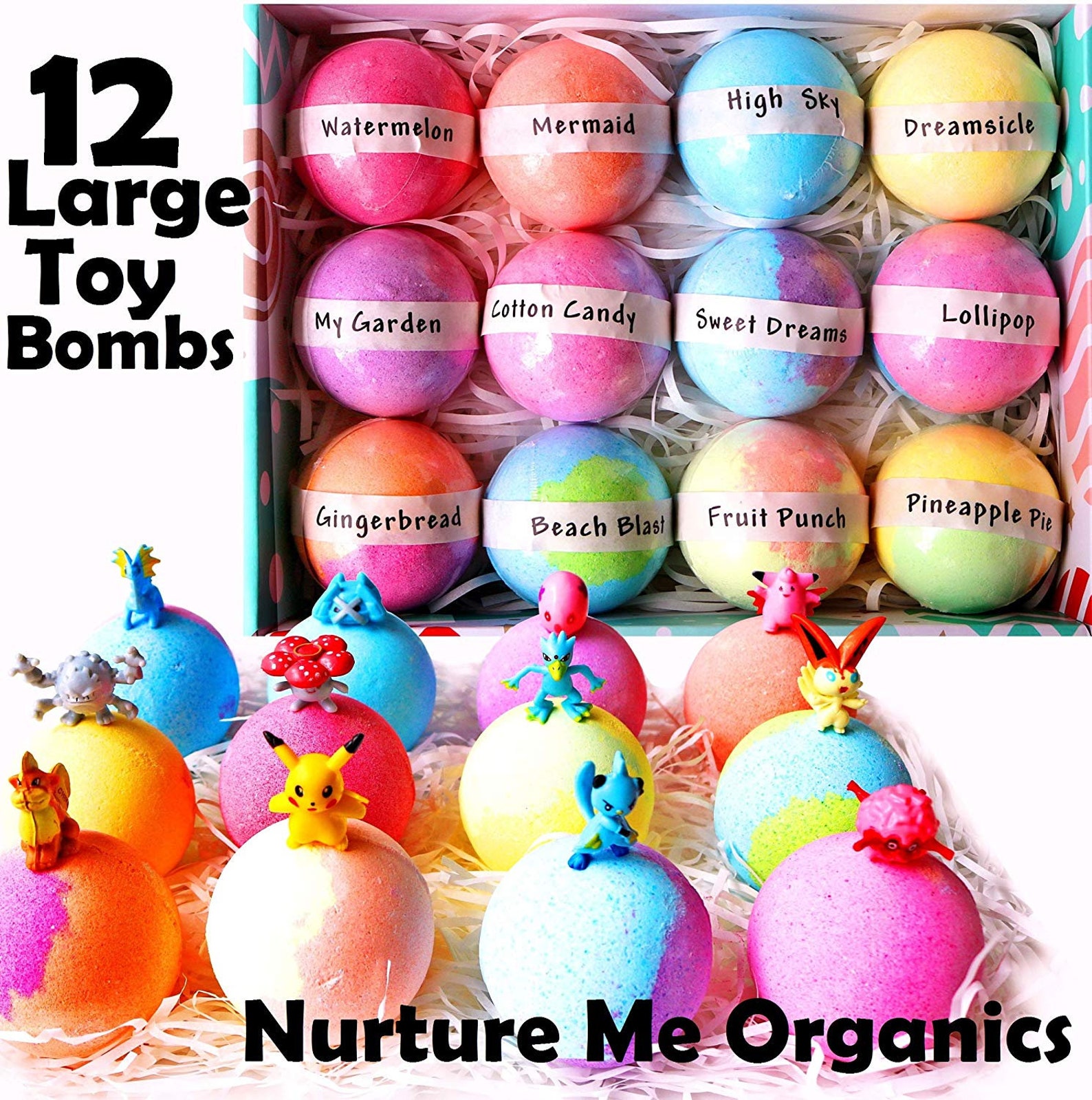 Bulk Bath Bombs Gift Set Nurture Me Organic Bath Bomb Kit Etsy