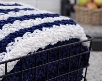 Juego de toallitas de crochet – Paños de cocina de algodón – Decoración de cocina rústica – Paños de baño reutilizables para spa – Patrón PDF