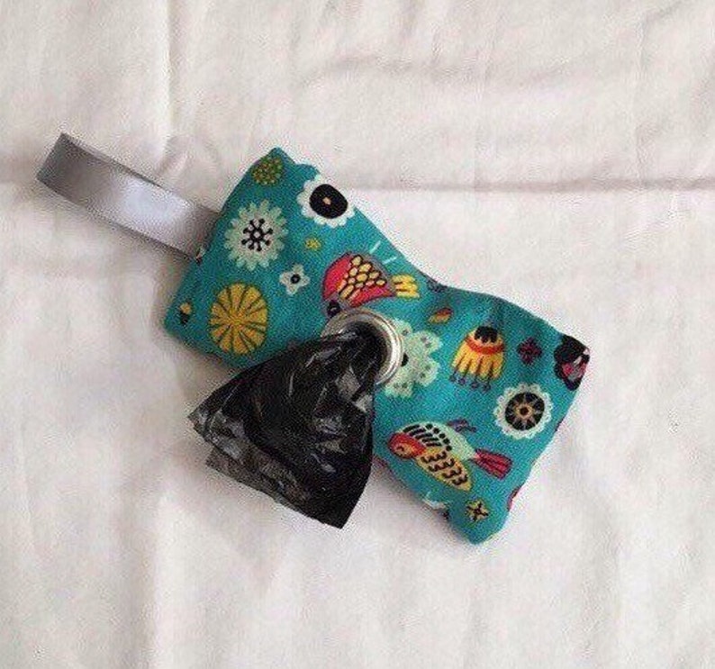 Dog Waste Bag Dispenser Blue Poop Bag Holder