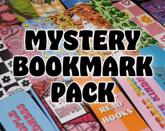 Bookmark Mystery Bundle - 10 Bookmarks Grab Bag