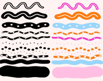 Procreate Brush Set Bundle 10 Pack Monoline Brushes Artist Tool Art Supplies For Digital Artist Brushes Instant Download