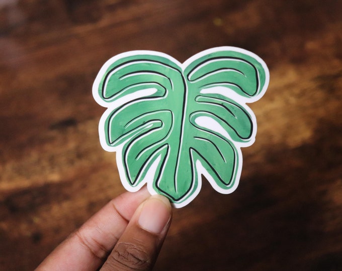 Monstera Vinyl Sticker