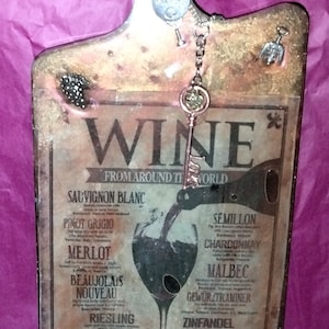 Vintage Inspired Wine Charcuterie Tray