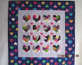 Crazy Patch Hearts