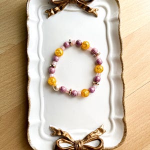 Rapunzel Princess, Tangled Inspired Disney Beaded Bracelet