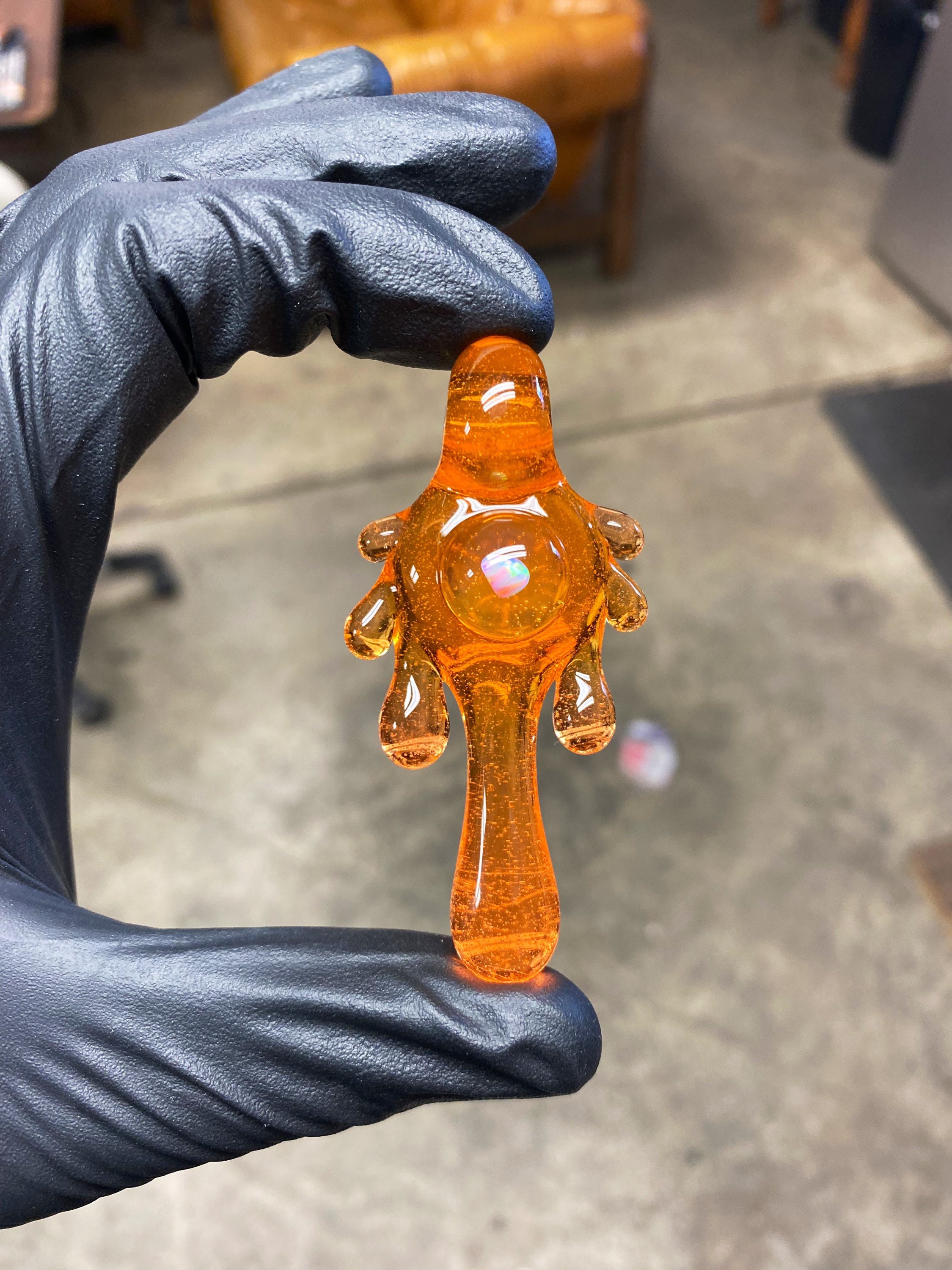 Color Changing CFL Opal Pendant Drip 