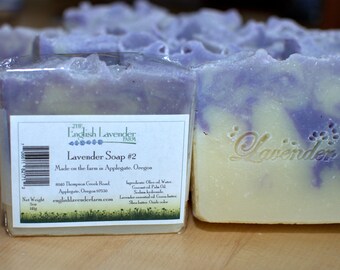 Handmade Lavender Essential Oil Soap No.2